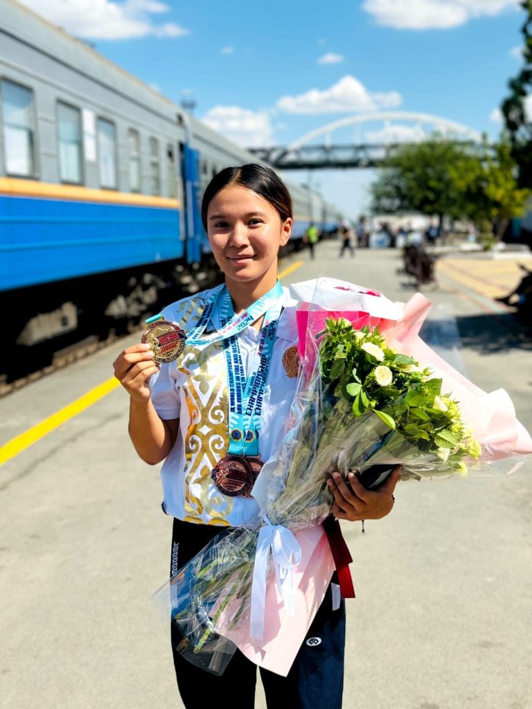 Қызылордалық ару өрт сөндіру-құтқару спорты бойынша әлемдік додада топ жарды